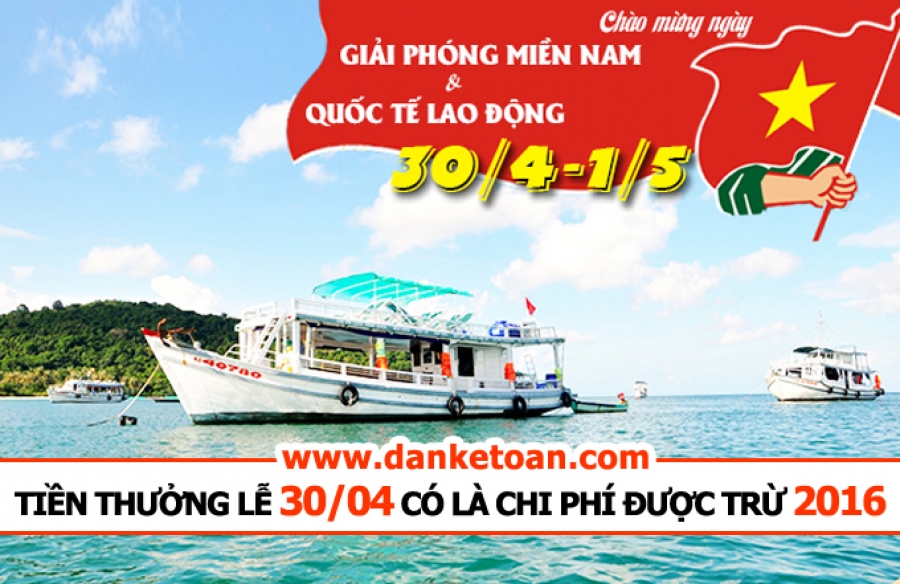 Tiá»n thÆ°á»ng 30/4 có ÄÆ°á»£c tính vào chi phí ÄÆ°á»£c trá»«?