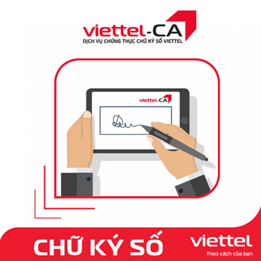 Chữ Ký Số VIETTEL CA Tại Hà Nội và Tp Hồ Chí Minh